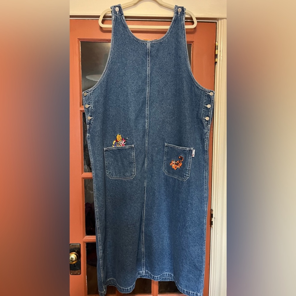 Disney Winnie the Pooh Denim Maxi Dress